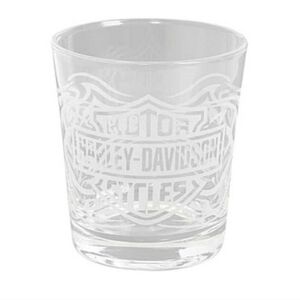 Unused. NWOT Harley Davidson 16 ounce Tumber glass